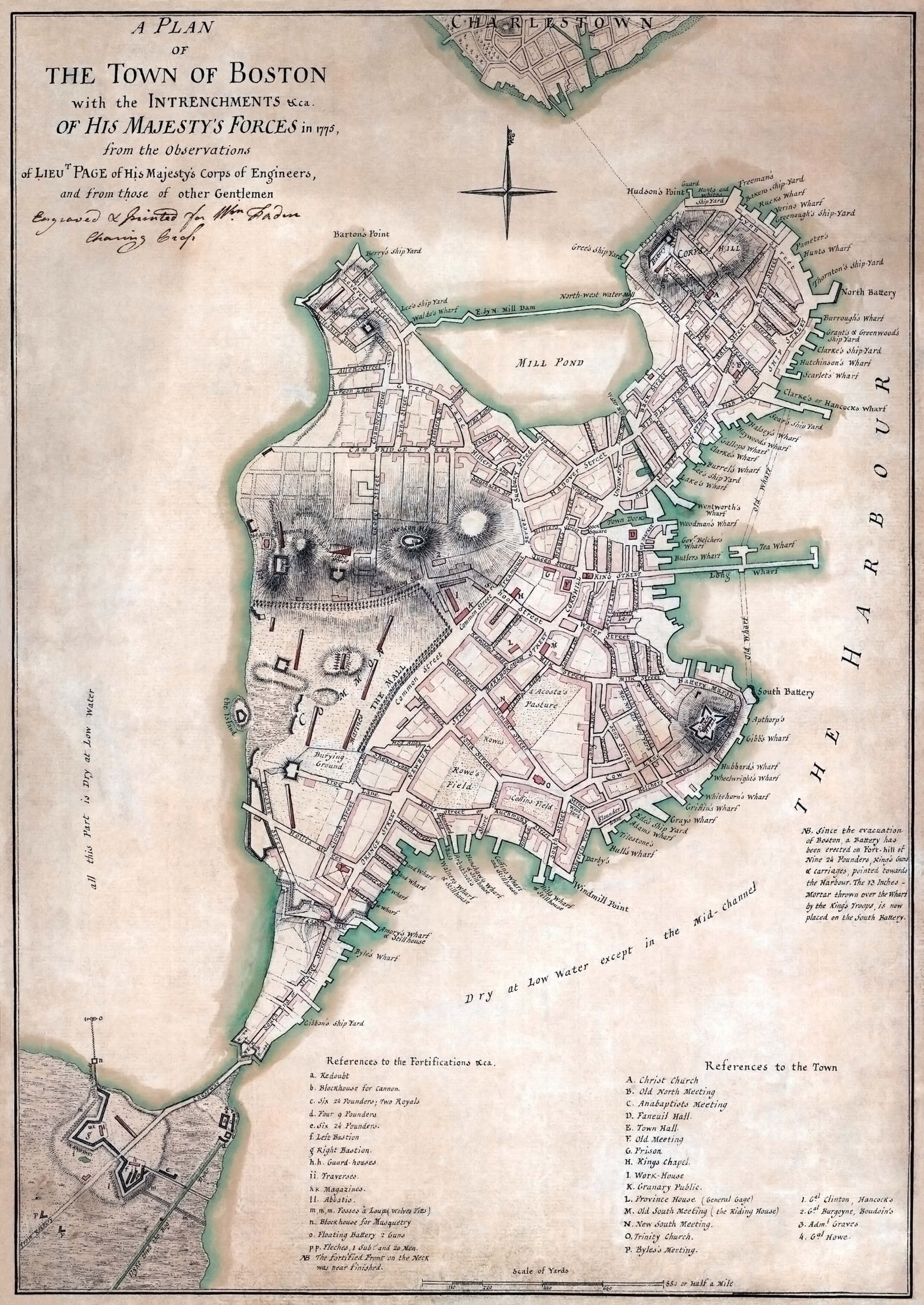 Historical Boston map used as evidence in Perplexium